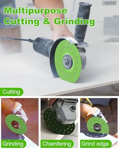 Diamond Rock Slab Grinding Disc Set 6 Pc Tile Glass Marble Blade