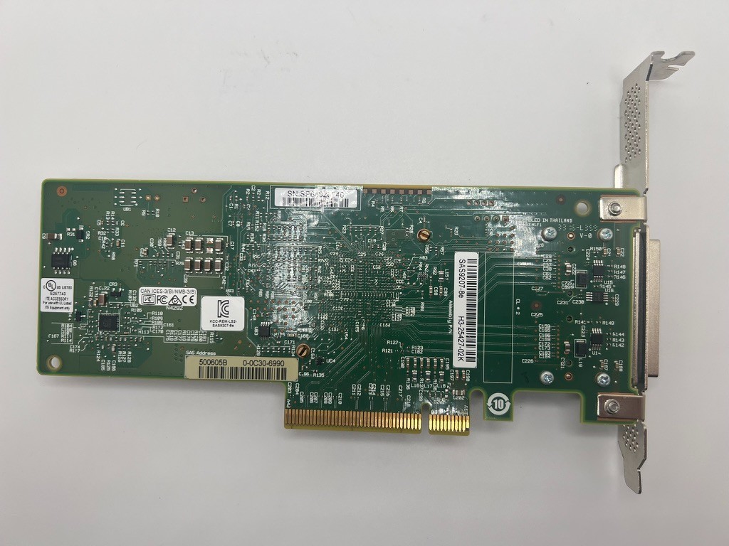 LSI SAS9207-8e PCI Express x8 to 6Gb SAS Host Bus Adapter High Profile
