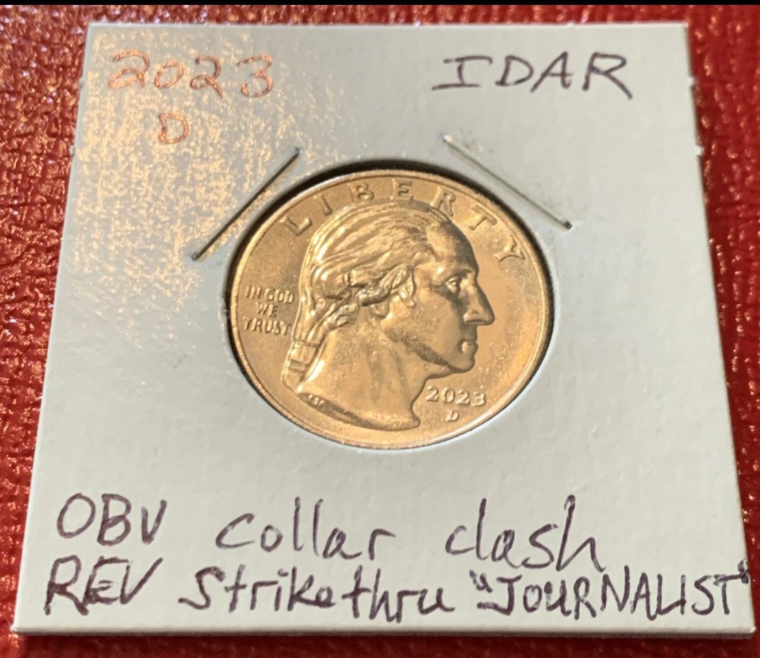 2023-D Jovita Idar Quarter ERROR: Strikethrough + Collar Clash. BU