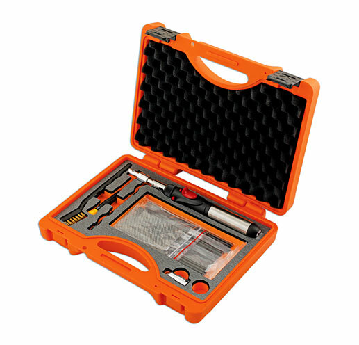 Power-Tec Plastic Welding Tool Kit Weld Repair Broken Plastic Parts With Case