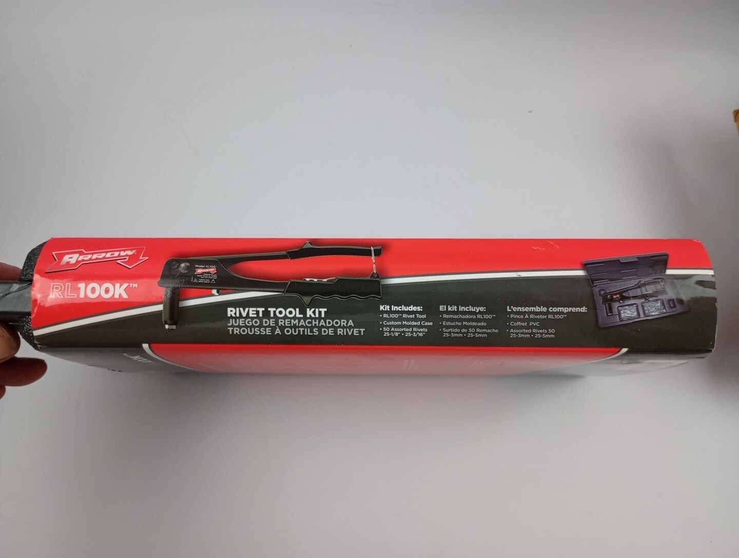 Arrow RL100K Rivet Tool Kit 1/8 & 3/16