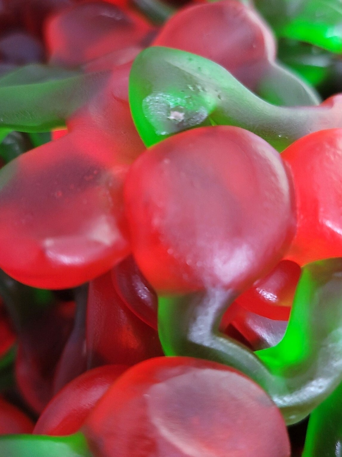 Happy Cherries Gummy Gummies Candy Candies 2 Pounds Free Shipping