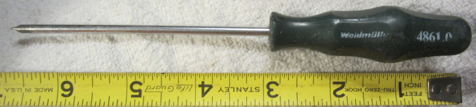 4861 Weidmuller electrical flat head tip,slotted screwdriver VTG tool,Germany