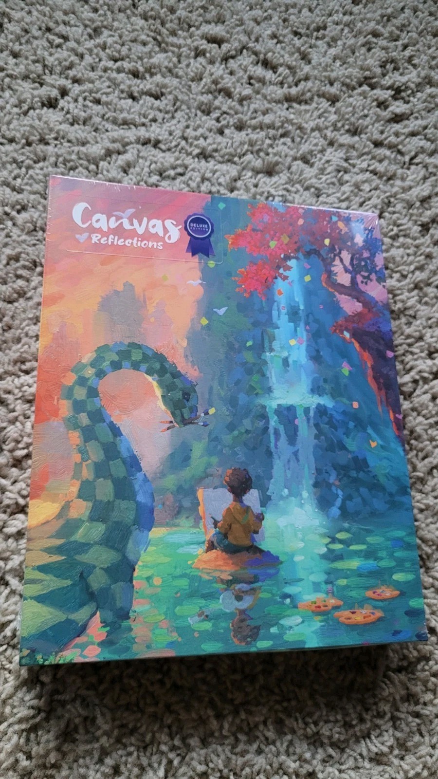 New Canvas: Reflections Deluxe Edition Boardgame by Road to Infamy Sealed