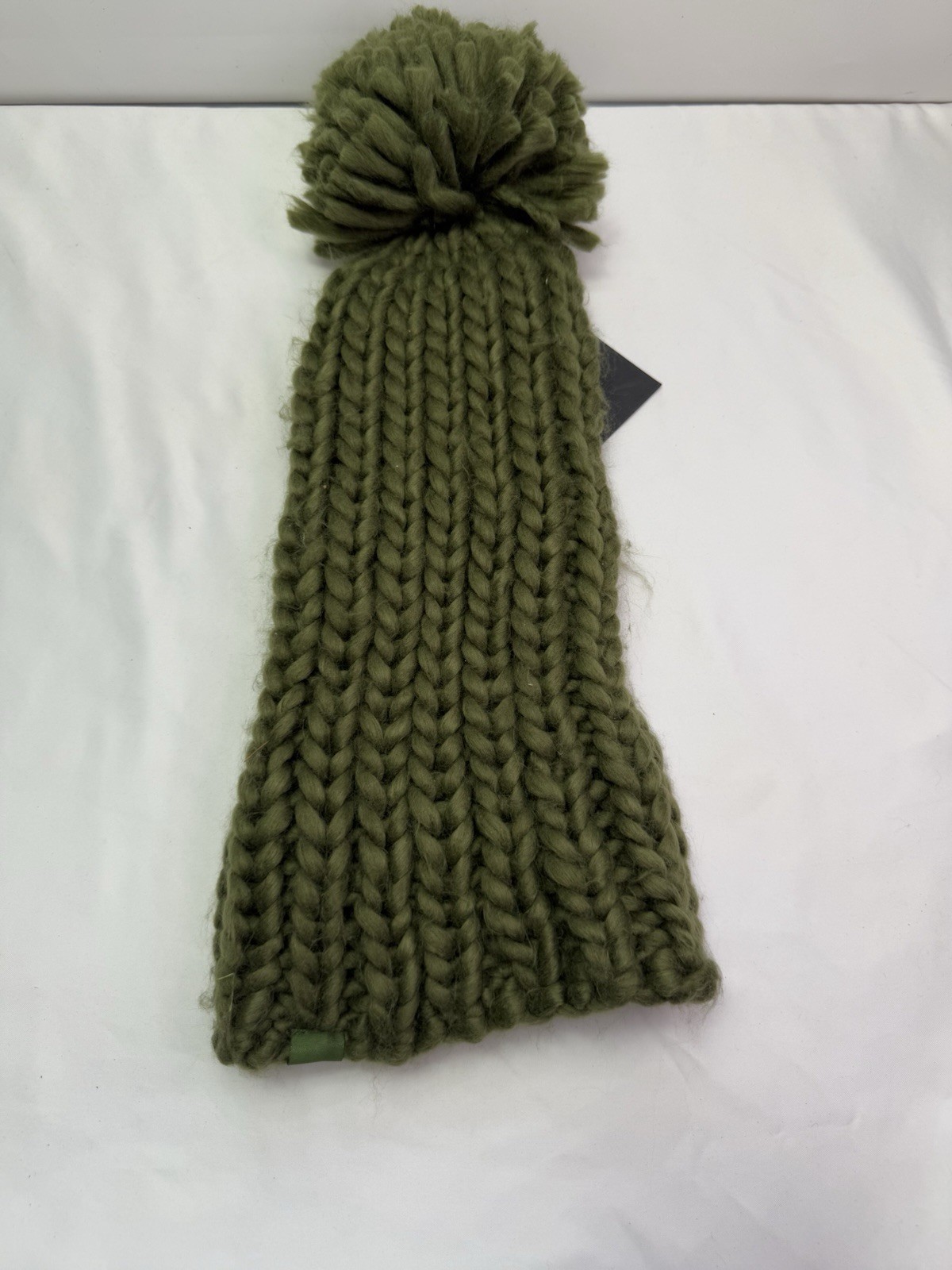 Backcountry Green Pom Beanie Hunting Skiing Stocking Cap NWT