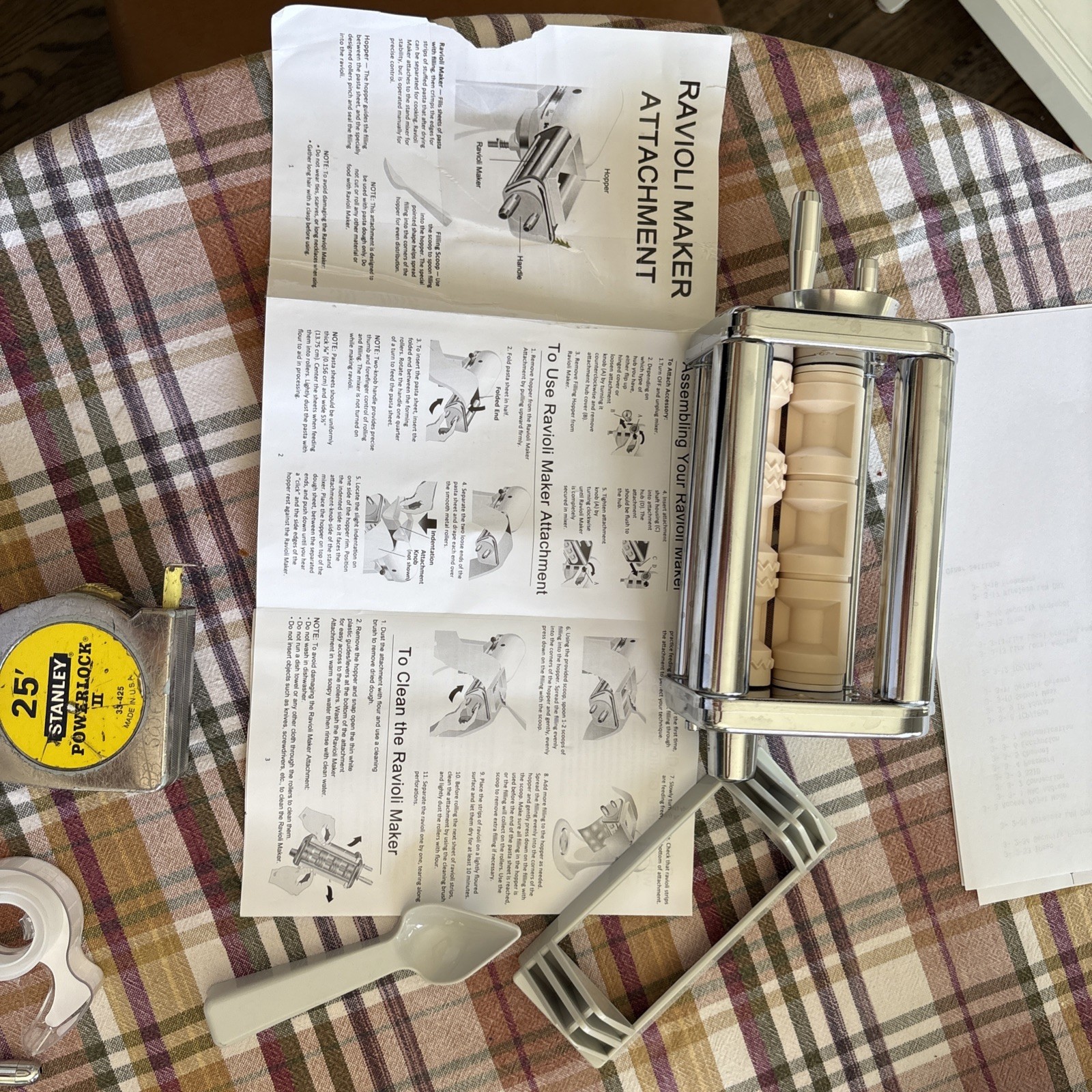 Ravioli Maker￼ Attachment Never Use Brand New Inbox