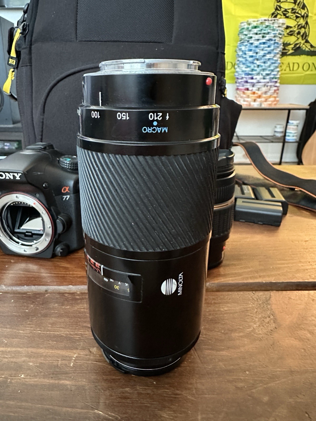 Sony Alpha a77 Camera Bundle Tamron 18-200mm + Minolta 70-210mm