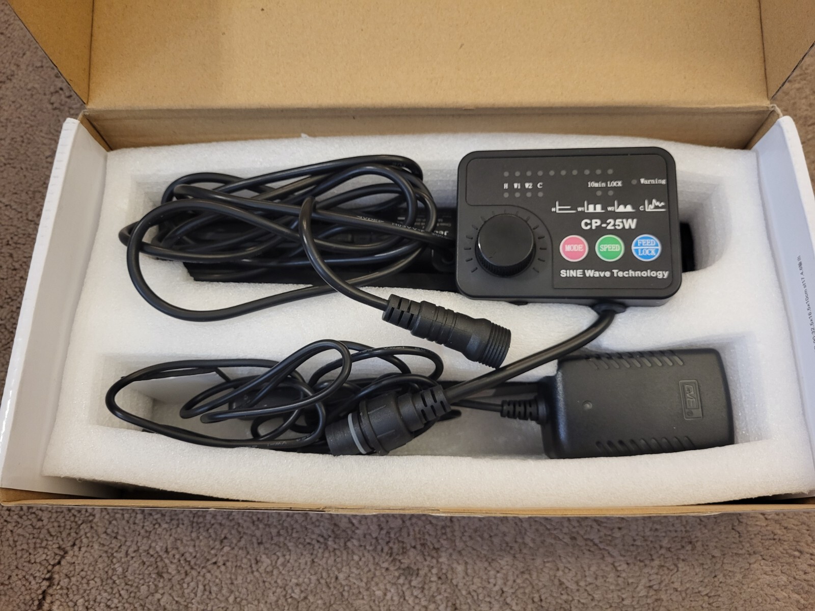 Jebao CP-90 Cross Flow Wave Pump 4 Wave Modes