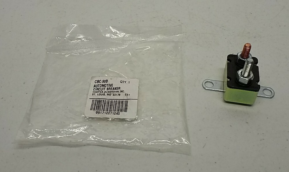 Cooper Bussmann CBC-50B Automotive Circuit Breaker – Premium