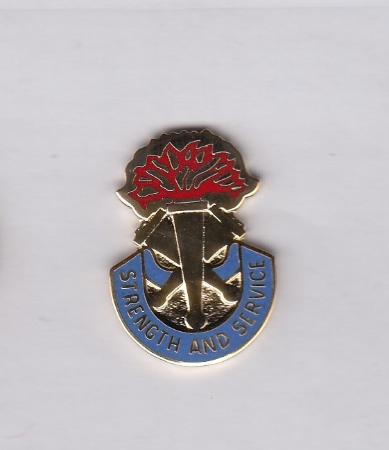 US Army 21st Replacement Battalion Germany crest DUI badge G-23