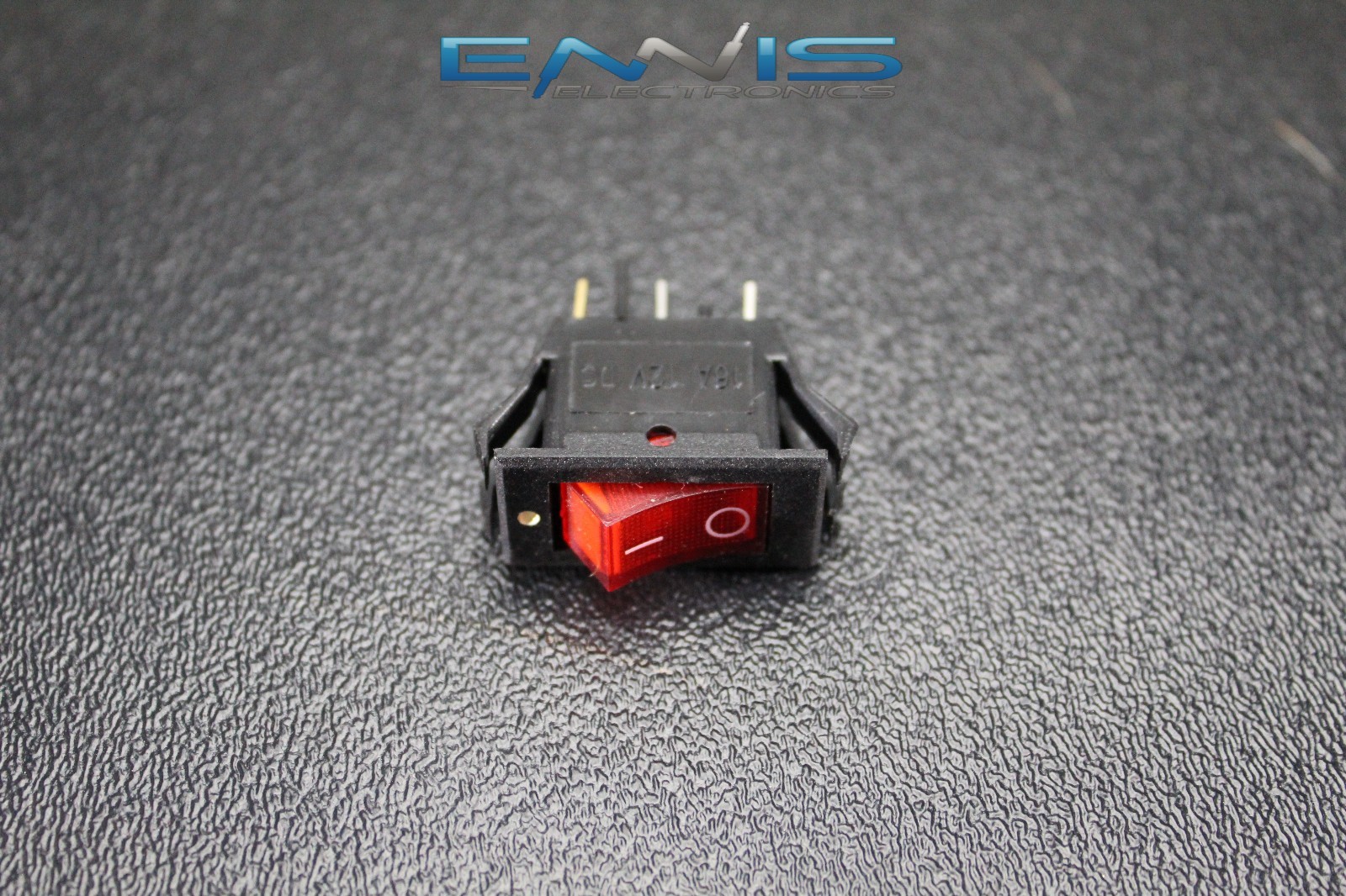 ROCKER SWITCH ON OFF MINI TOGGLE RED LED 12V 16 AMP EC-1220RD