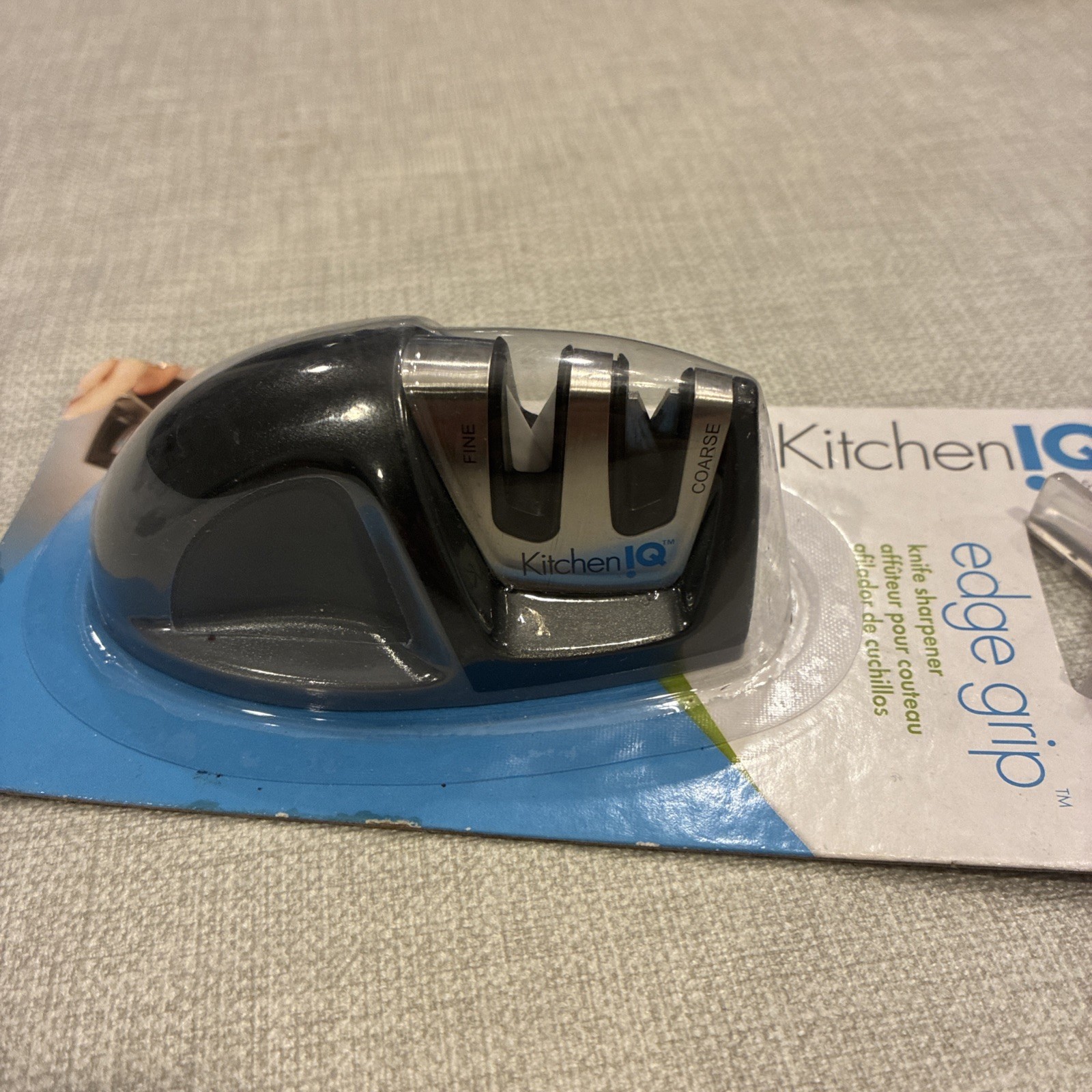 Kitchen IQ Edge Grip 2 Stage Knife Sharpener Kitchen Knife Sharpening 50009