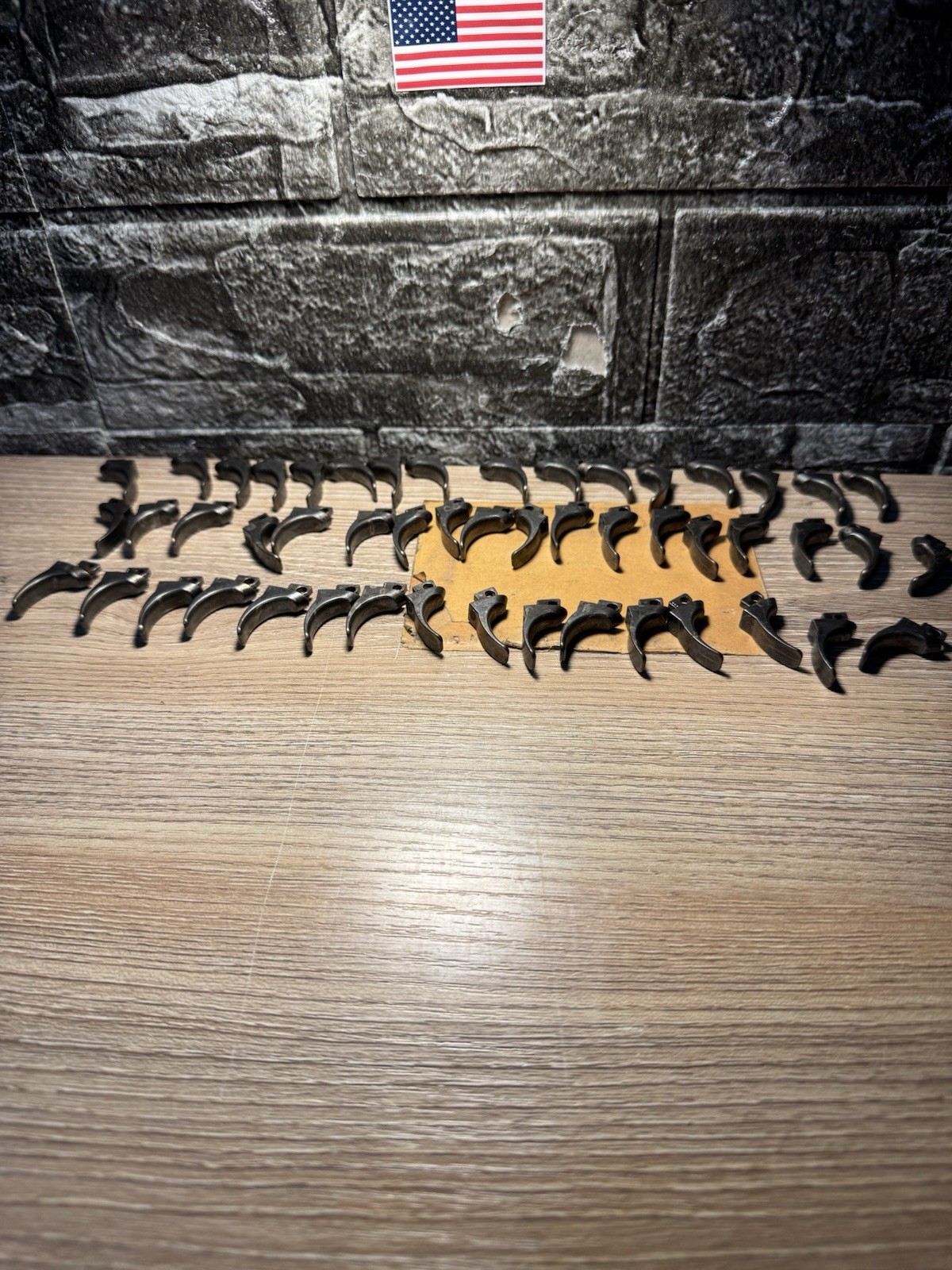 Lot of 50 Triggers For Steampunk Art Old Part Industrial Crafts Metal Sculptures