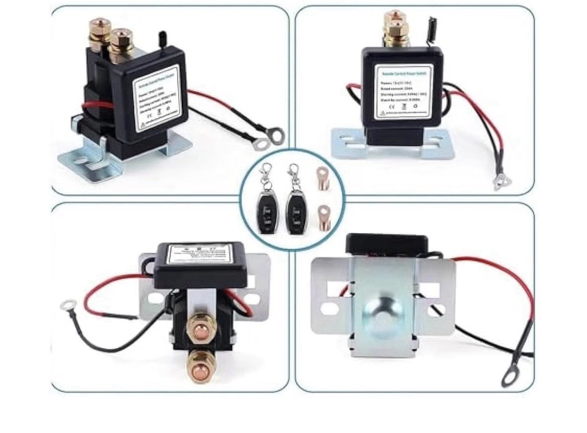 NEW Generic Wireless Remote Control Battery Relay Switch Car Starter Universal