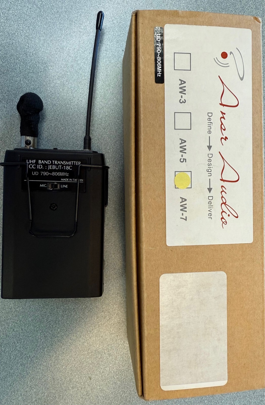 Ansr Audio- Body Pack Transmitter AW-7