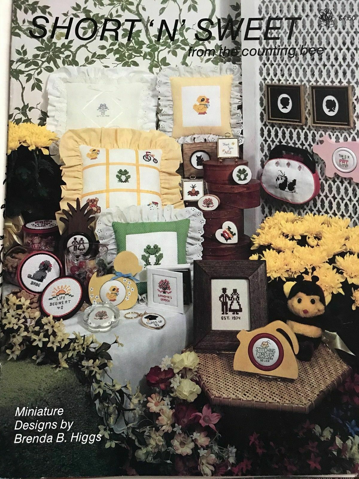 Cross Stitch Pattern Booklet: Short n' Sweet (the Counting Bee)
