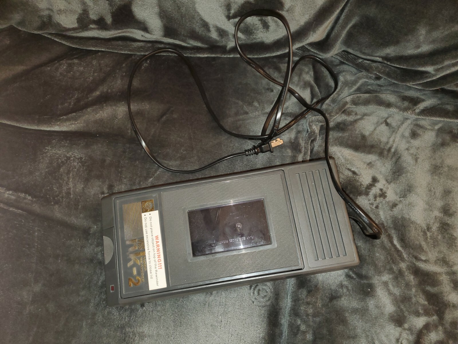 KINYO NK-2 VHS VIDEO CASSETTE REWINDER TESTED WORKS