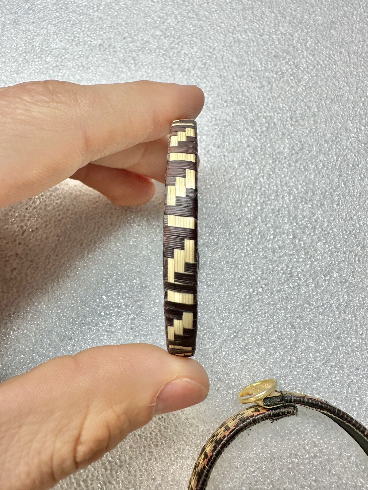 2 Handmade Woven Aztec Bracelets