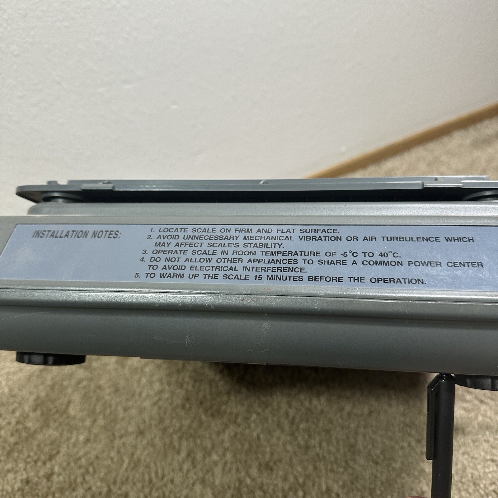 Uline JCE-30K Counting Scale, Plug, 60lbx0.002lb, (read)