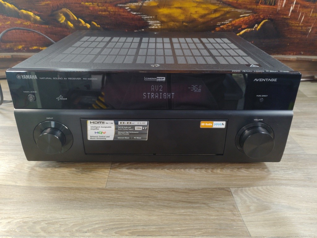 Yamaha RX-A2000 Natural Sound AV Receiver 7.2 Ch. Multi-Zone PARTS/REPAIR *READ*