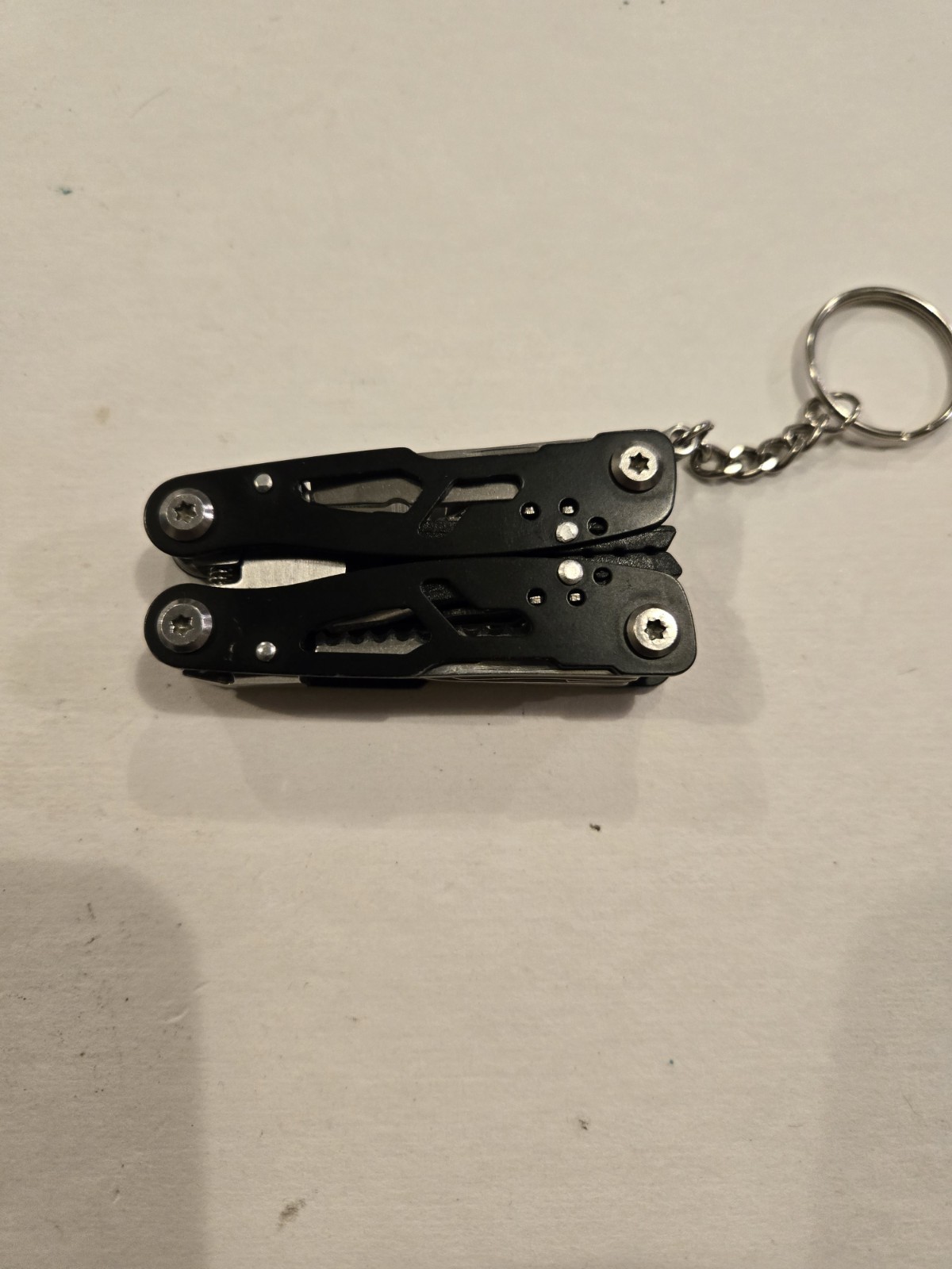 Keychain Mini Multi Tool, Black