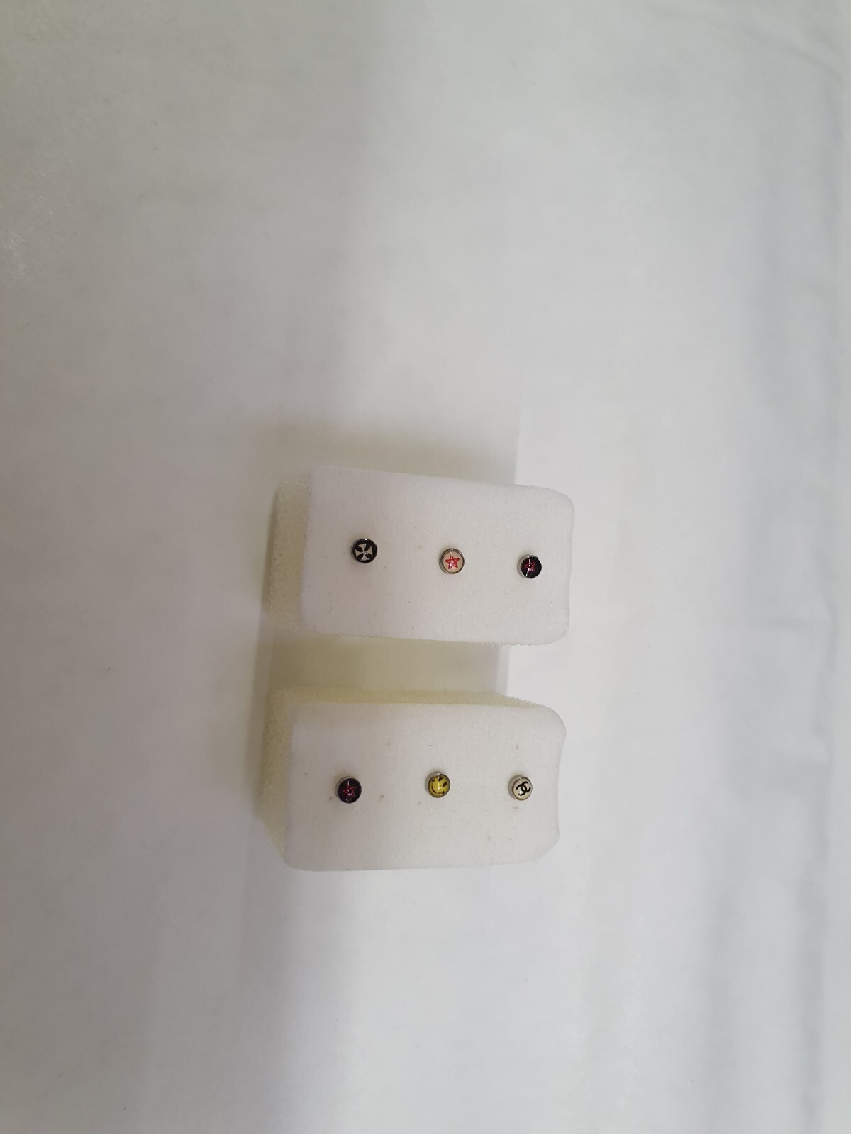 Brand New Surgical Steel  Set Of Three Nose Stud