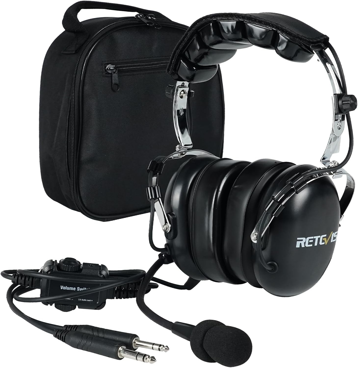 Retevis EHG001 Premium Aviation Headsets for Pilots - NEW!