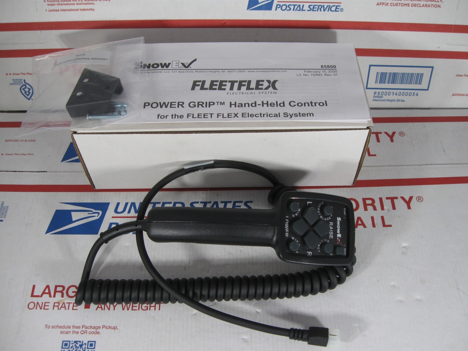 GENUINE OEM SNOWEX BLIZZARD AUTOMATIXX 4-PIN HANDHELD FLEET-FLEX CONTROL 85800