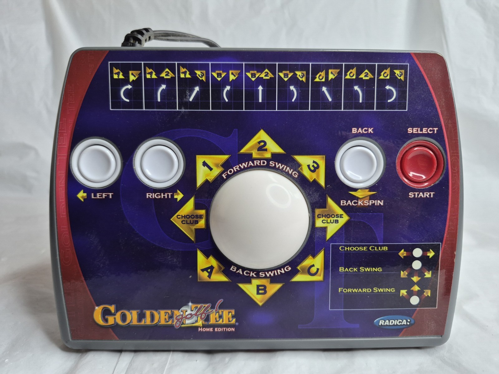 Golden Tee Golf Plug & Play Home Edition 2005 TV Arcade Video Game by Radica