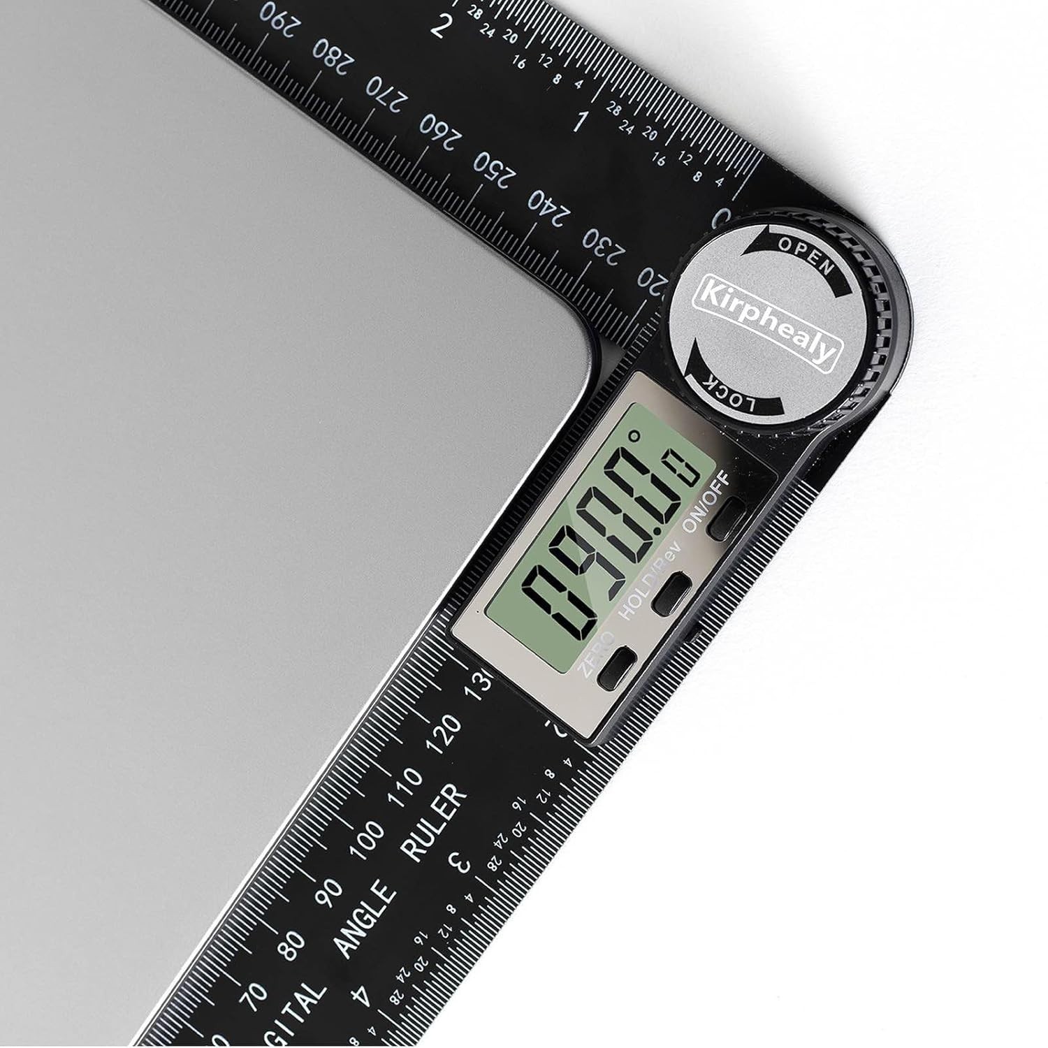 Digital Angle Finder Protractor 7inch 200mm Angle Gauge Adjustable for