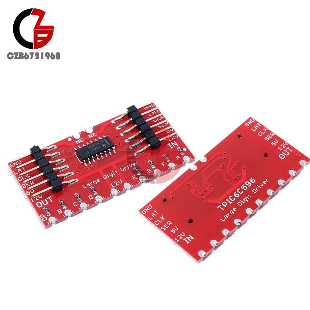 10PCS TPIC6C596 Large Digit Driver Drive 6.5" 7-Segment LED Display for Andrino