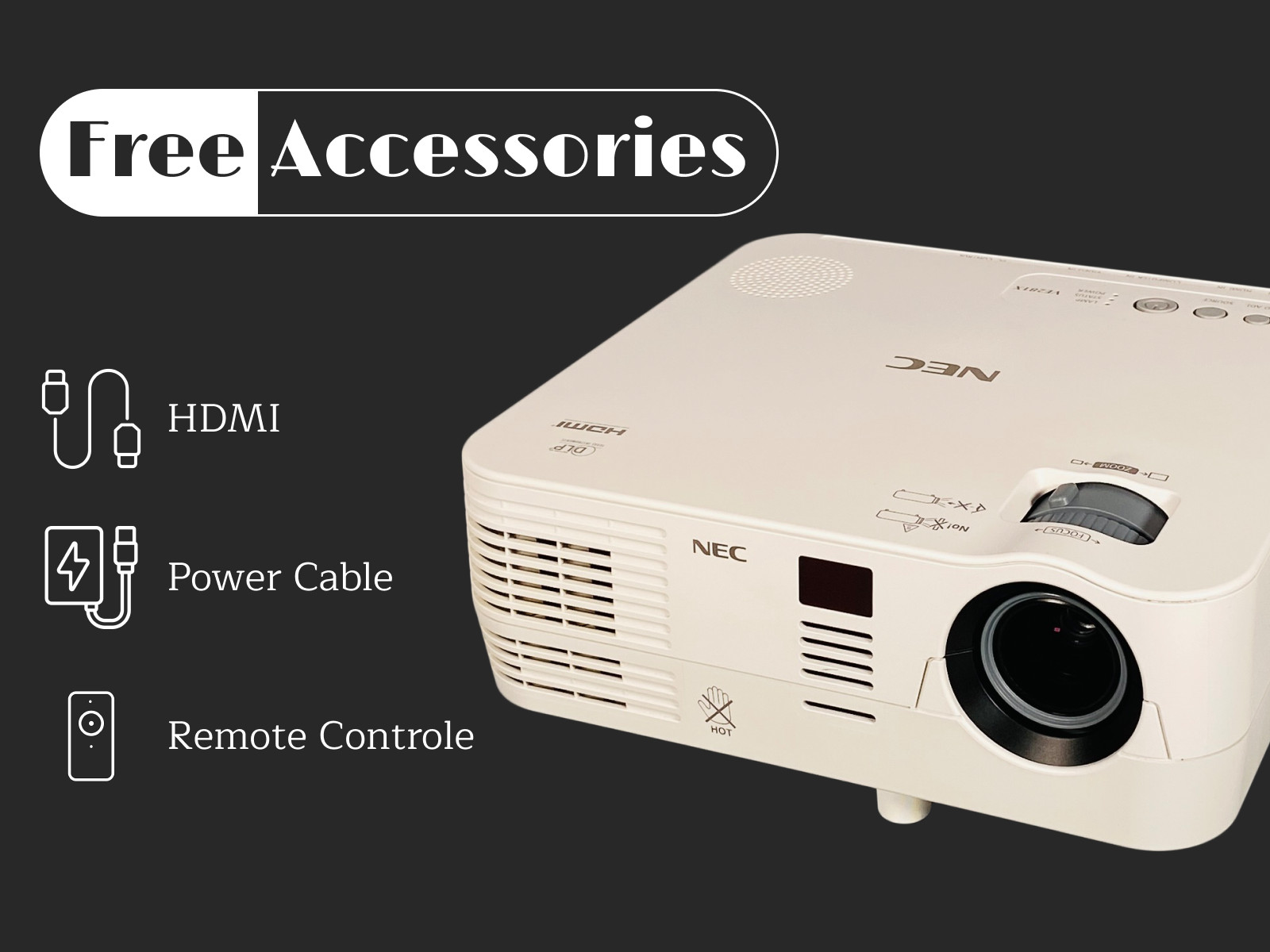 2800 ANSI DLP Projector for Cultural Festivals, Civic Events Full HD PC 3D Ready