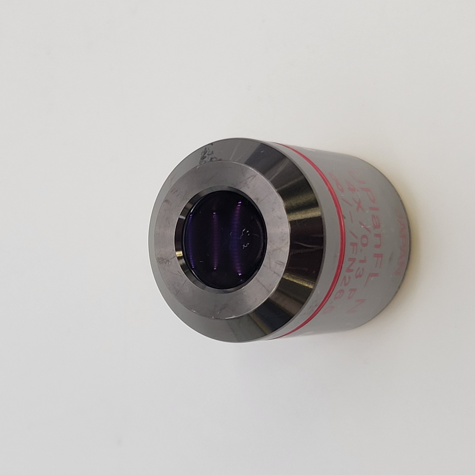 Olympus Microscope Objective UPlanFL N 4x P Pol