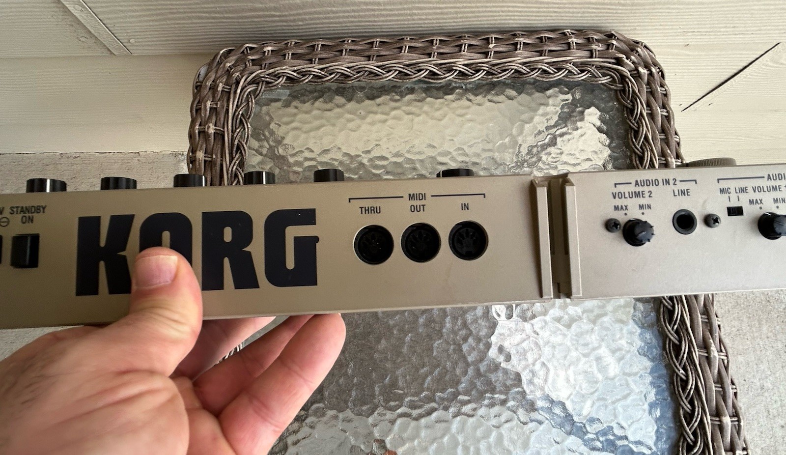 KORG microKORG 37-Key Synthesizer Vocoder ***Working***