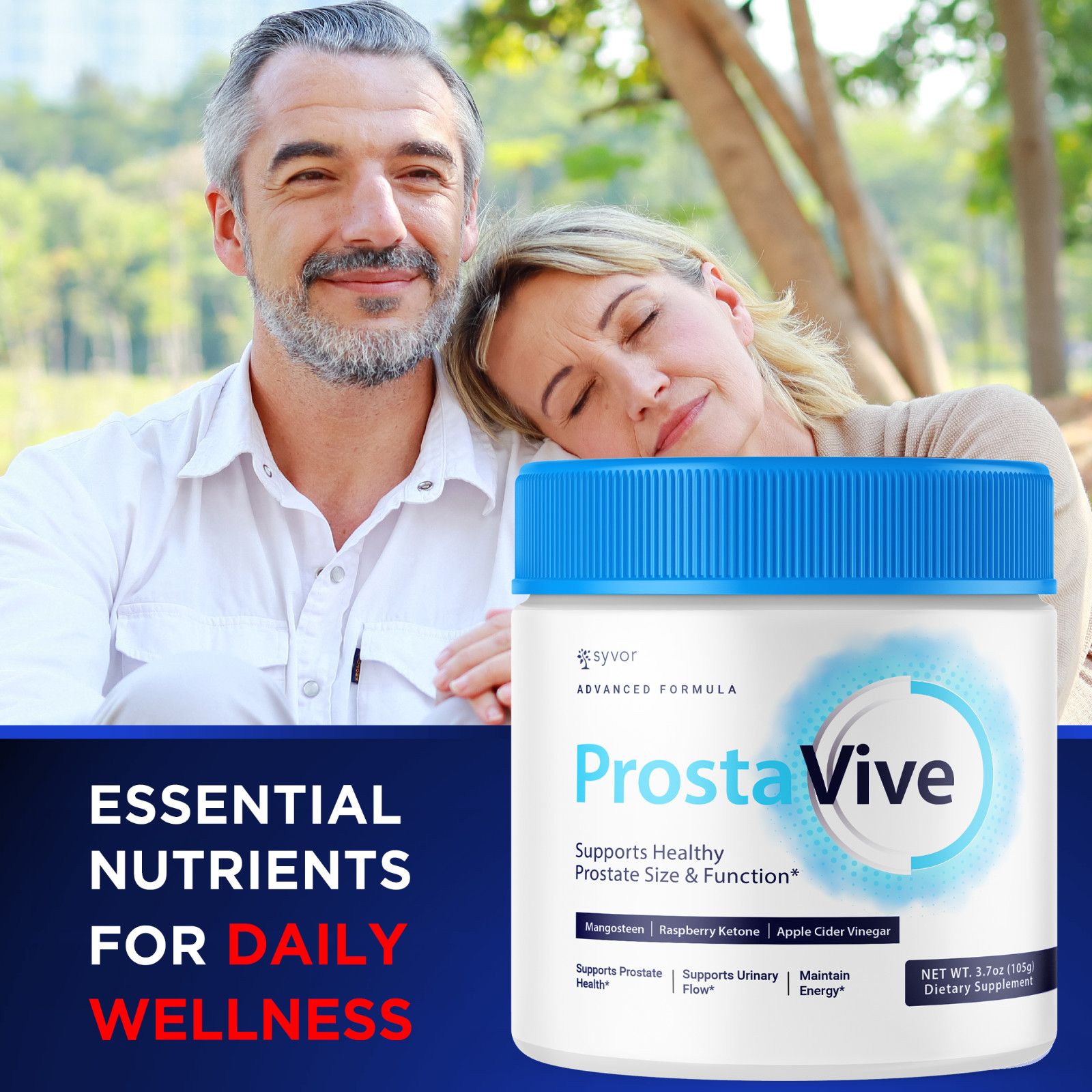 Prostavive Advanced Prostate Health Support Powder Max Power Supplement 5 Pack