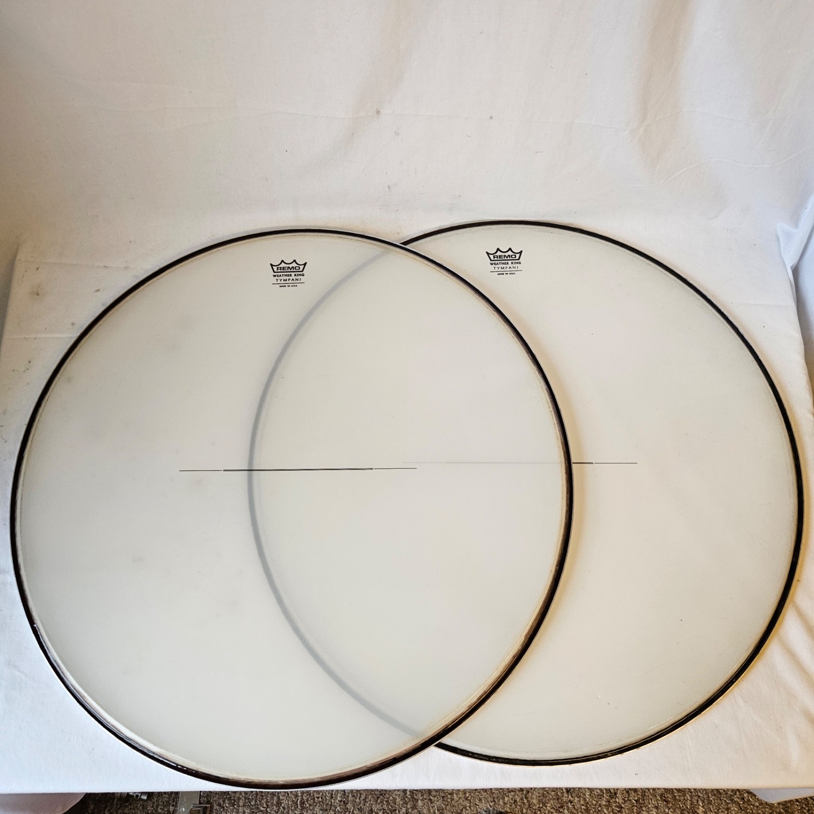 Remo 25" Tympani Drum Heads - Lot of 2 - Used