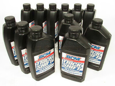 B&M 80261 Trick Shift Automatic Transmission Fluid - Case of 12 Quart Bottles