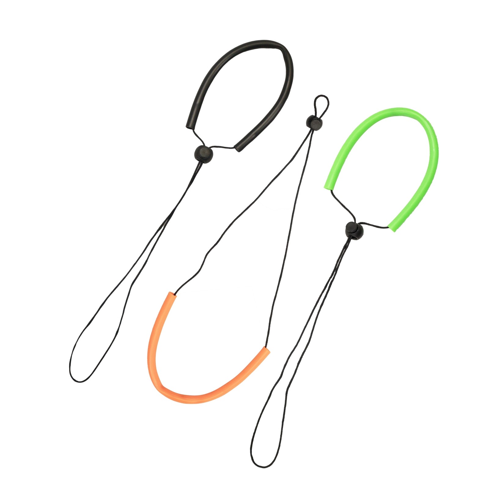 Scuba Diving Adjustable Wrist Lanyard 3-Pack Bundle, Reef Strike Trio