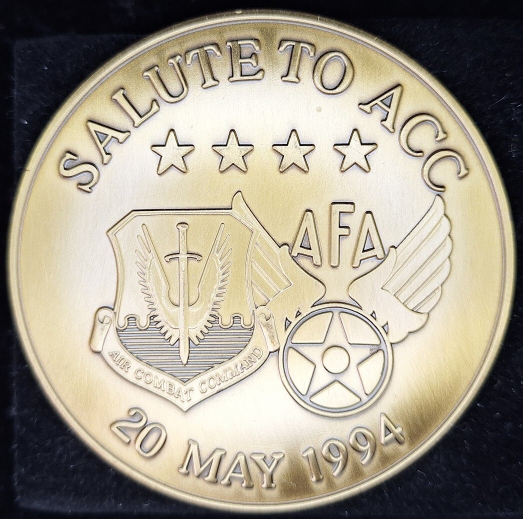 Salute to ACC - Langley Chapter Air Force Association WII - Challenge Coin