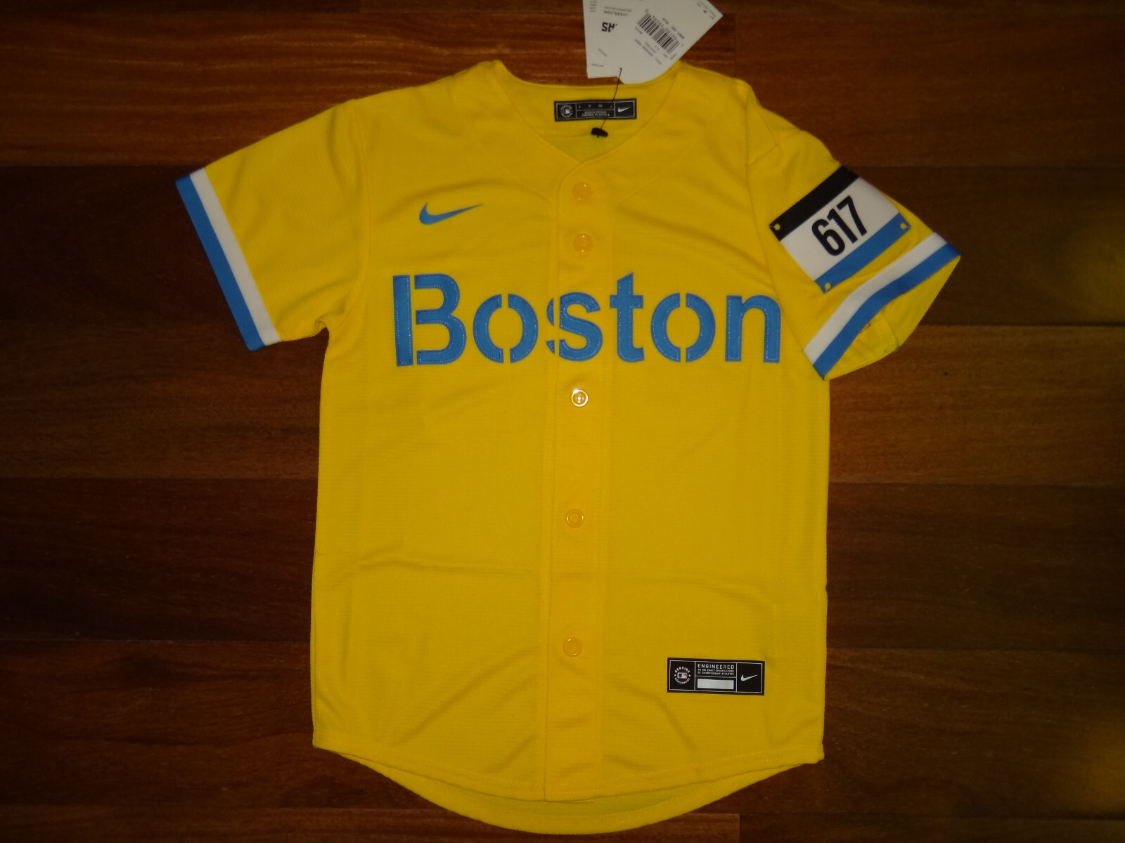 Youth David Ortiz #34 Boston Red Sox Nike Gold City Connect Player Jersey