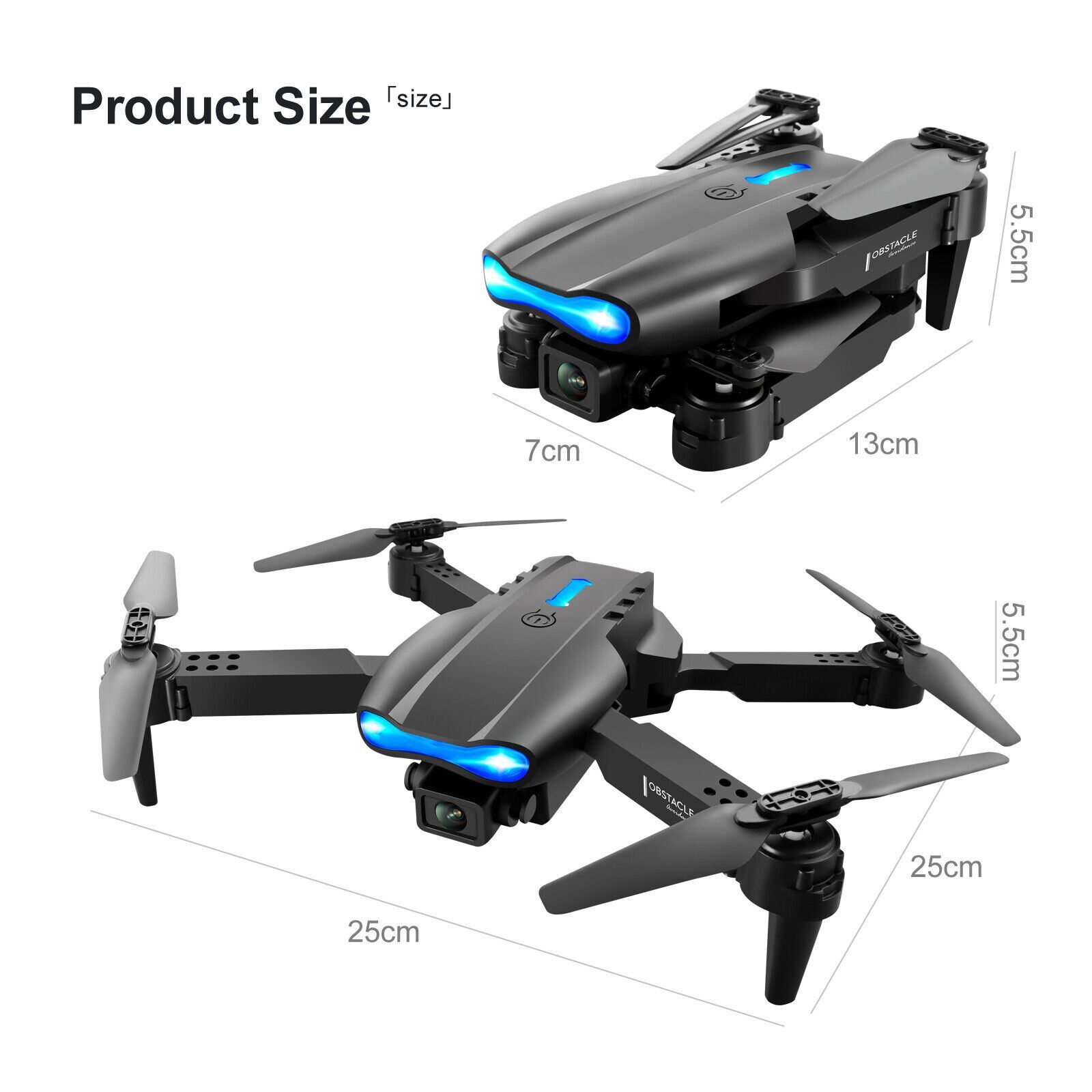 Professional 4K GPS Drone HD Dual Camera Drones 5G WiFi FPV Foldable Quadcopter