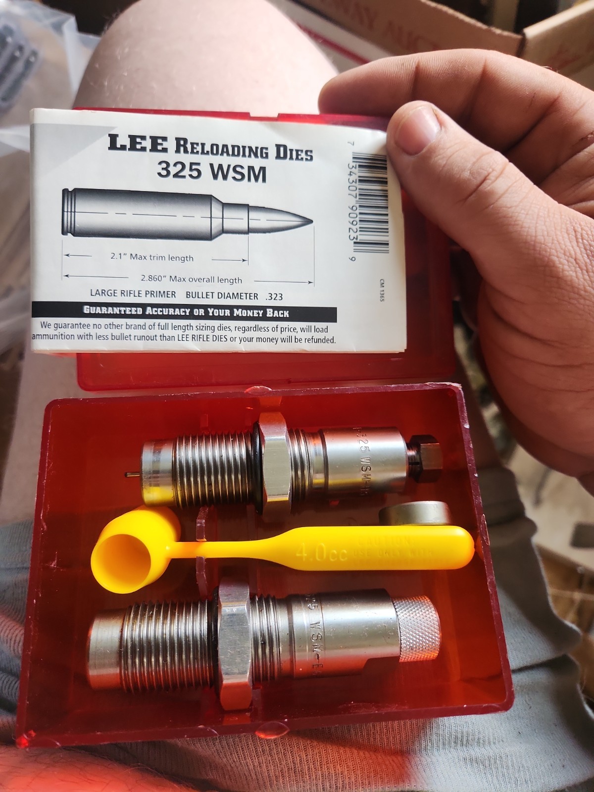 Lee Precision Reloading Dies 325 Winchester Short Mag 90923