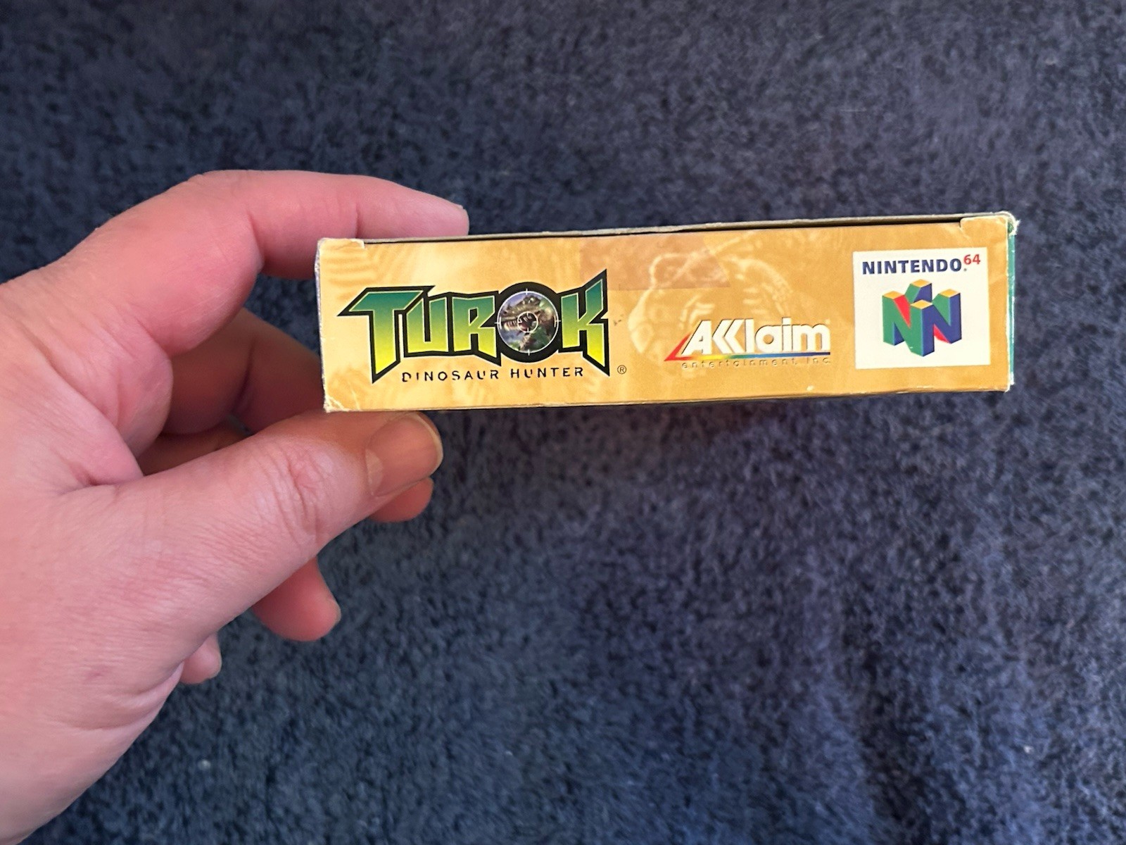 BOX ONLY Turok Dinosaur Hunter Box Only Authentic (Nintendo 64) N64