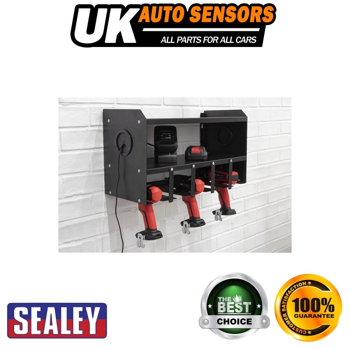 Sealey Power Tool Storage Rack 5 Bay PTSR5