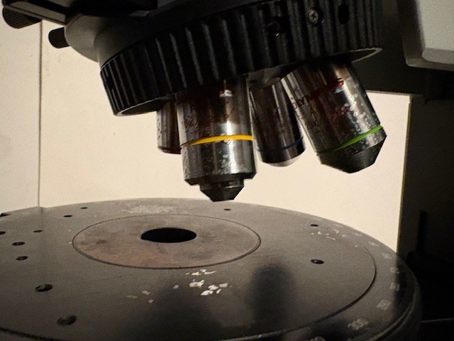 Olympus BX40 POL Polarizing Trinocular Microscope Full Wave Plate