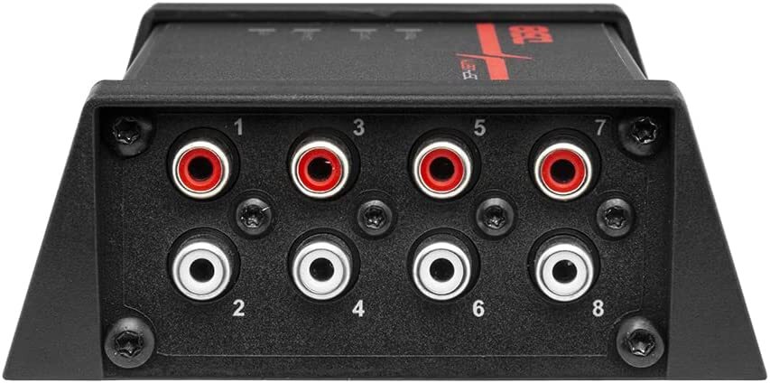 DS18 DSP Crossover Equalizer 4 Ch Digital Sound Processor Bluetooth DSP4.8BTM