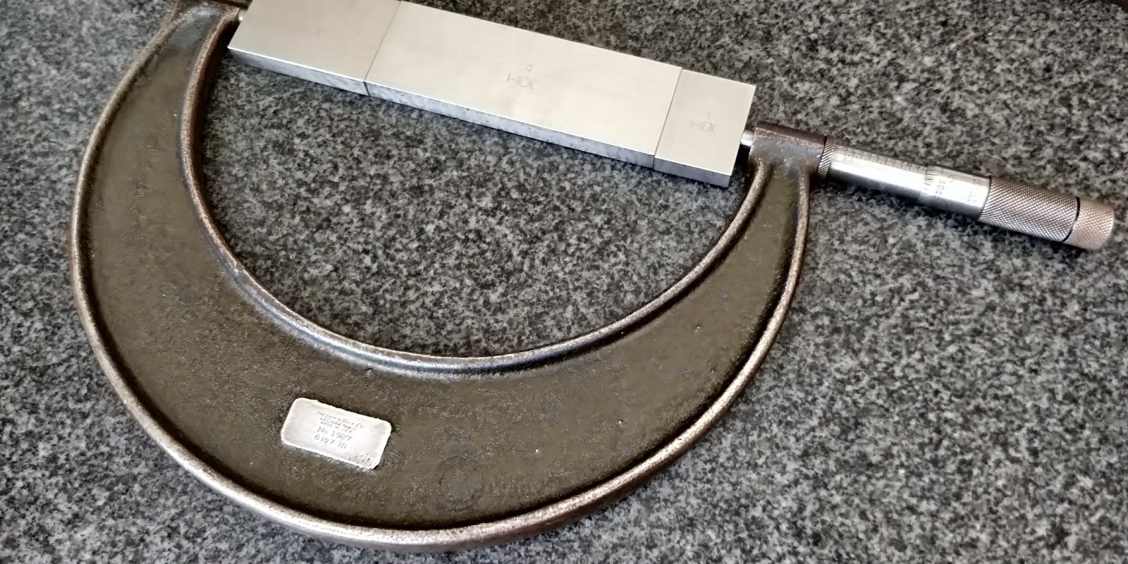 Lufkin 6-7" Micrometer No 1927 REFURBISHED