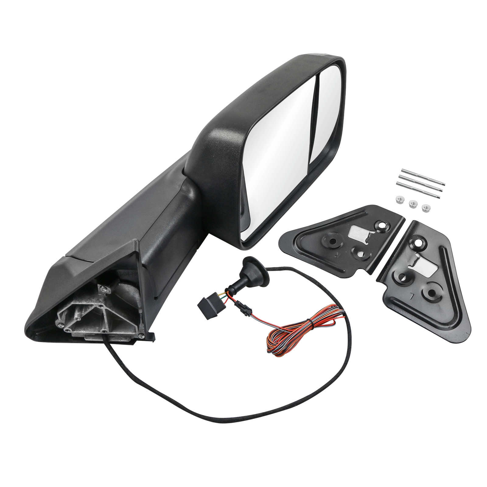 Set Tow Mirrors W/ Turn Signal Flip Up For 1994-1997 Dodge Ram 1500 2500 3500
