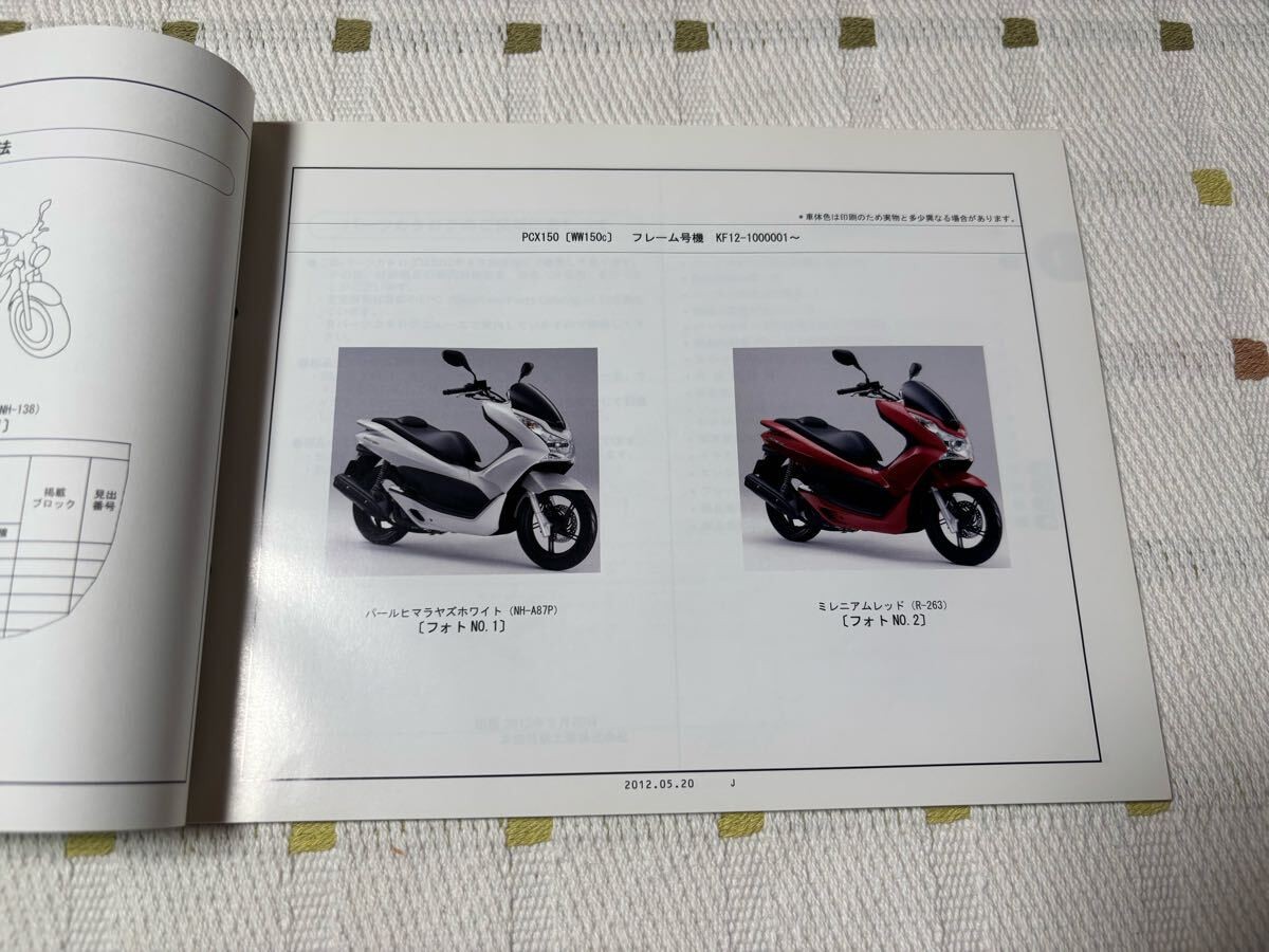 PCX 150 1st Catalog