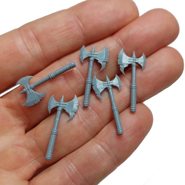Axe Weapons / Miniature Accessories / Gaming Terrain & Scenery / Dioramas